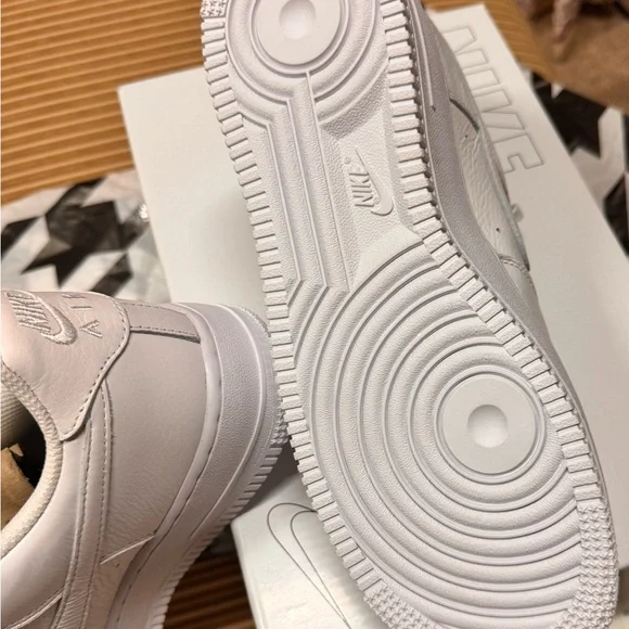 Nike White Air Force 1 Sneakers Iconic Design NWOT Box included - Picture 5 of 7